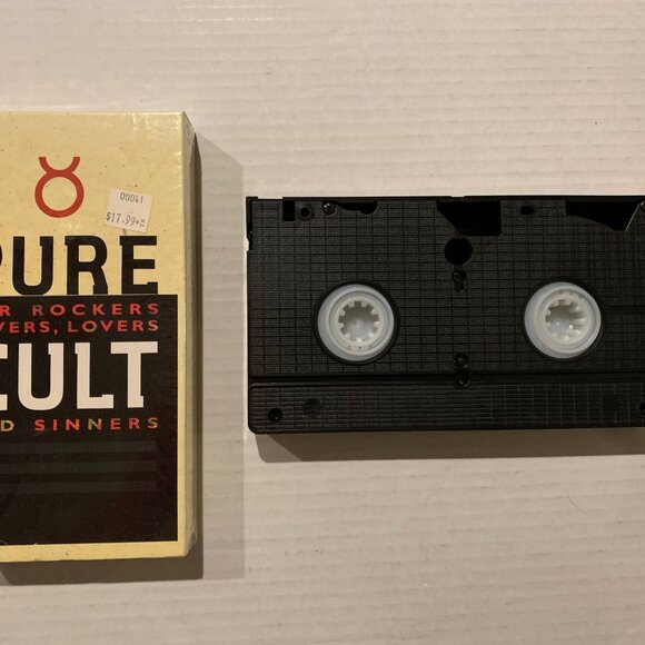 The Cult - Pure Cult VHS - For Rockers Ravers Lovers and Sinners - Picture 6 of 6